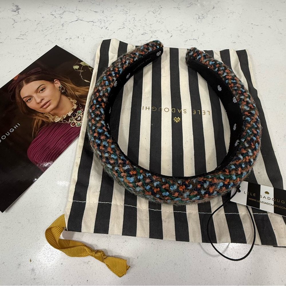 Lele Sadoughi Desert Sunset Sweater Alice Headband
